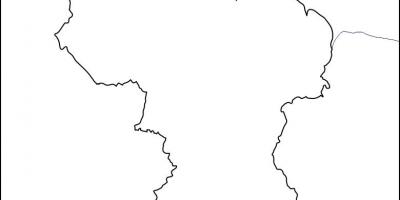 Mappa vuota della Guyana